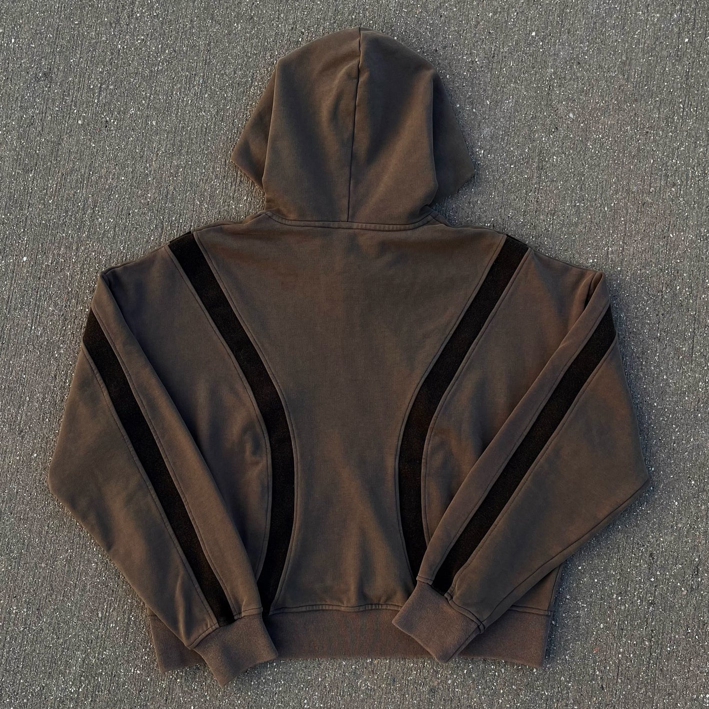 Letters Splicing Print Long Sleeve Hoodies