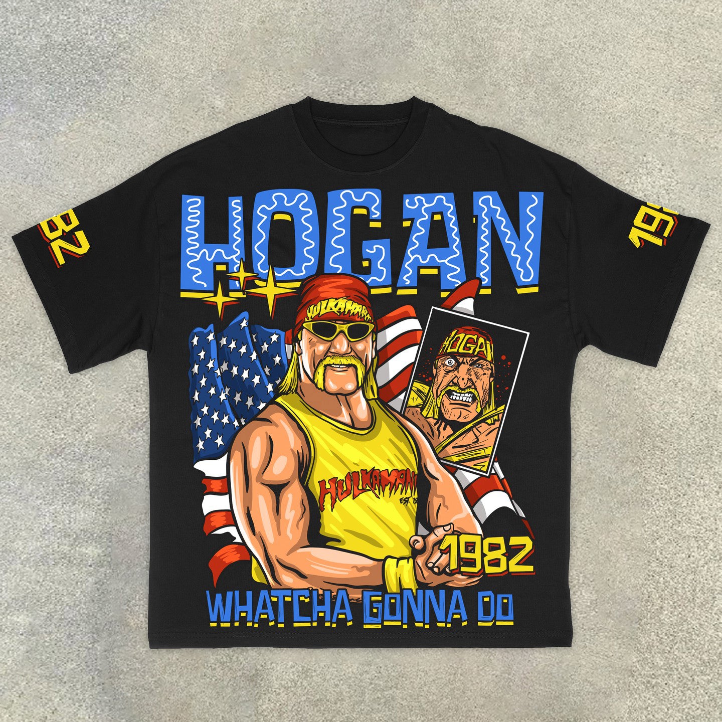 Hogan print casual street T-shirt