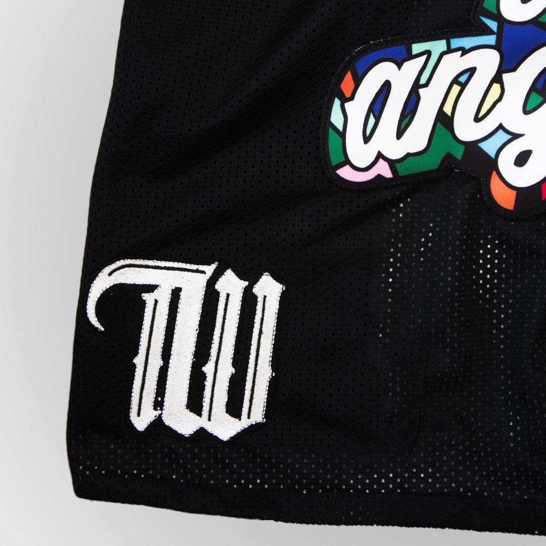 Double Face Los Angeles Street Basketball Mesh Shorts