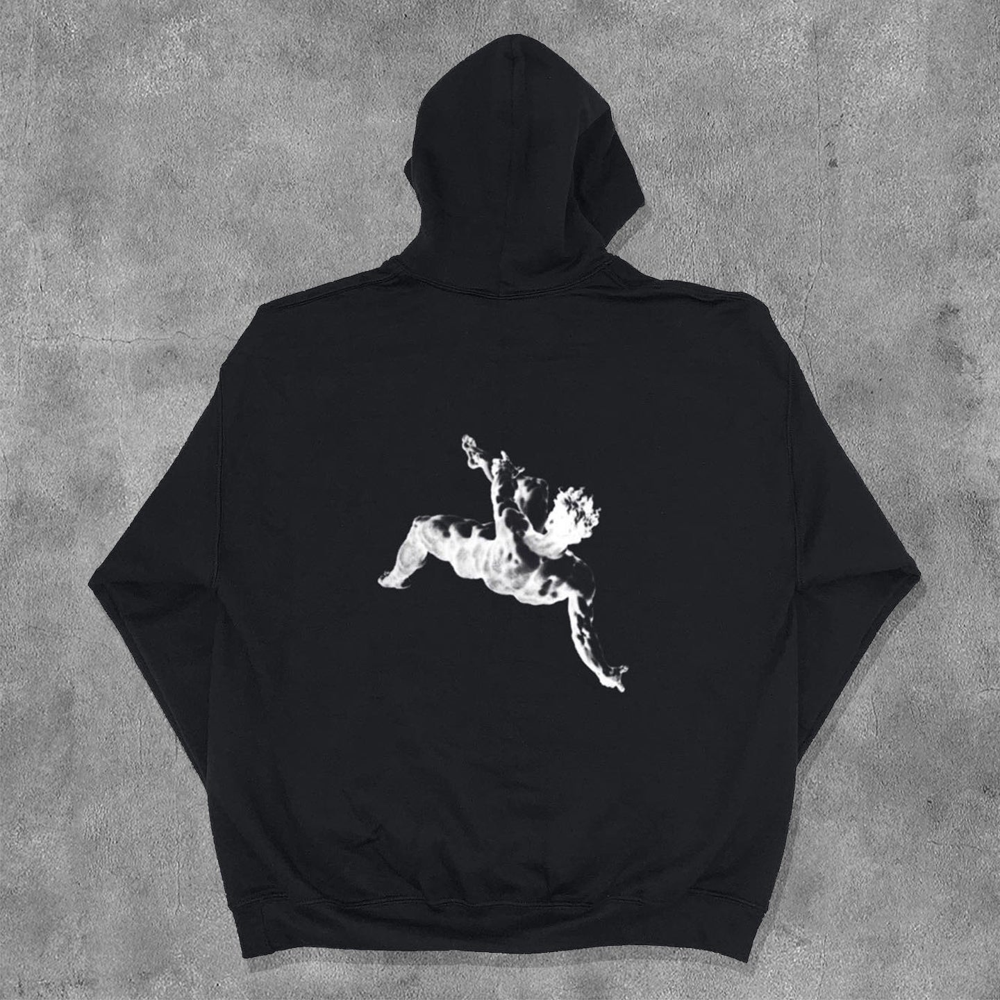 Casual Renaissance Print Long Sleeve Hoodies