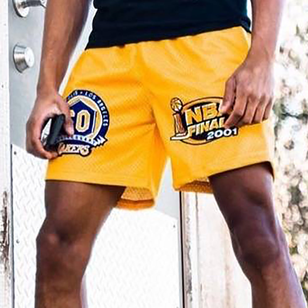 Casual Basketball NBA 2001 Print Mesh Shorts