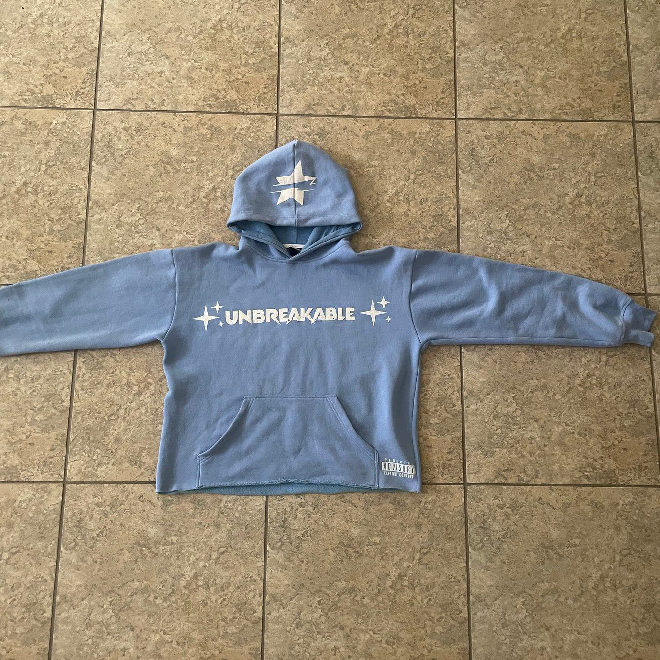 Unbreakable Print Hoodie Sweatpants Two Piece Set