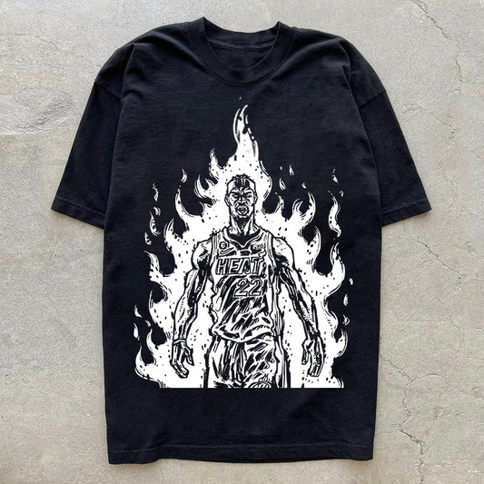 Limited Edition No. 22 Raging Fire Basketball T-Shirt