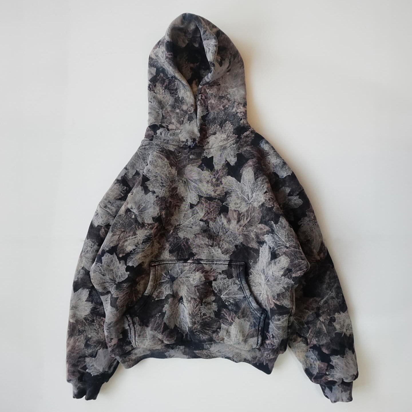 Maple Leaf Camouflage Casual Street Hoodie