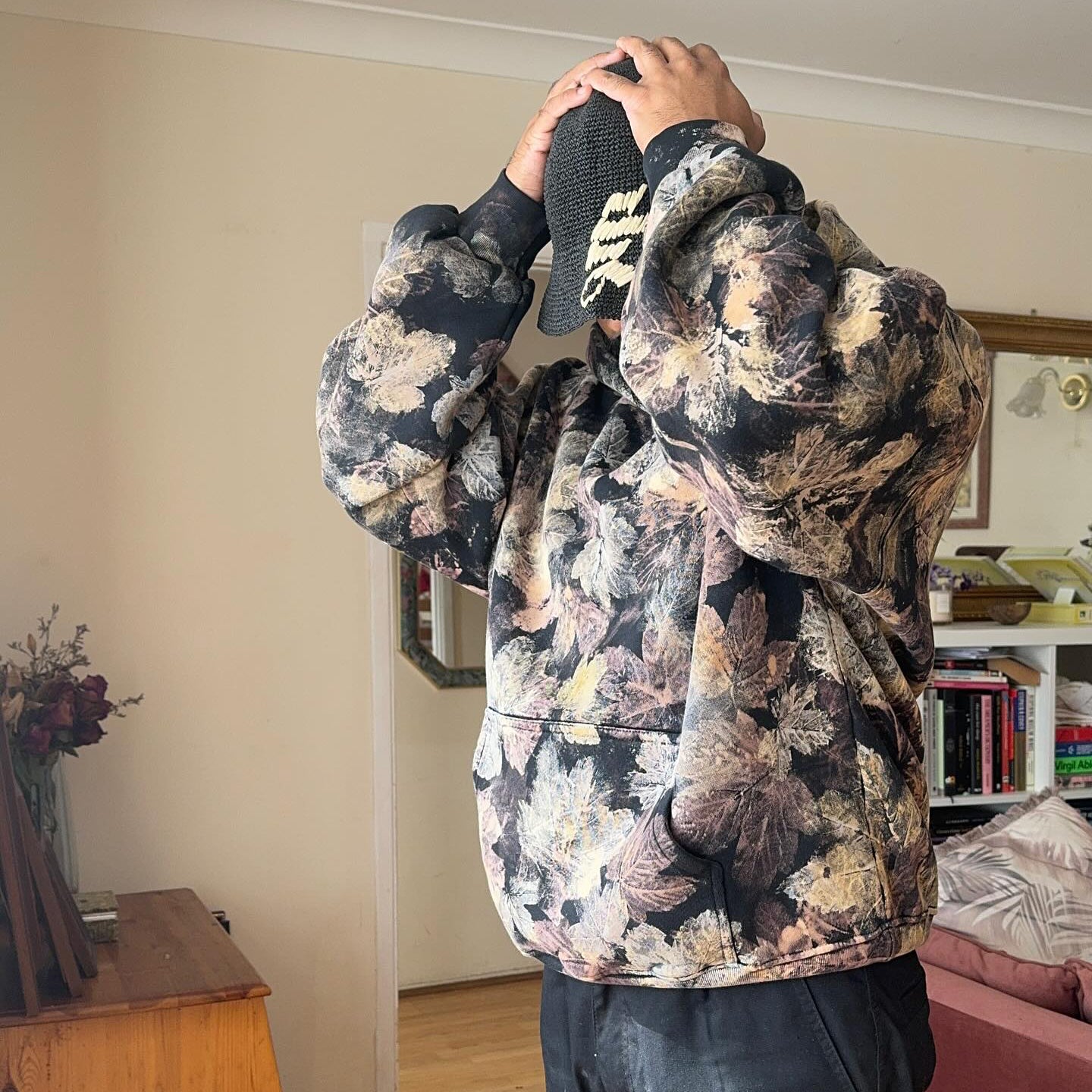 Maple Leaf Camouflage Casual Street Hoodie