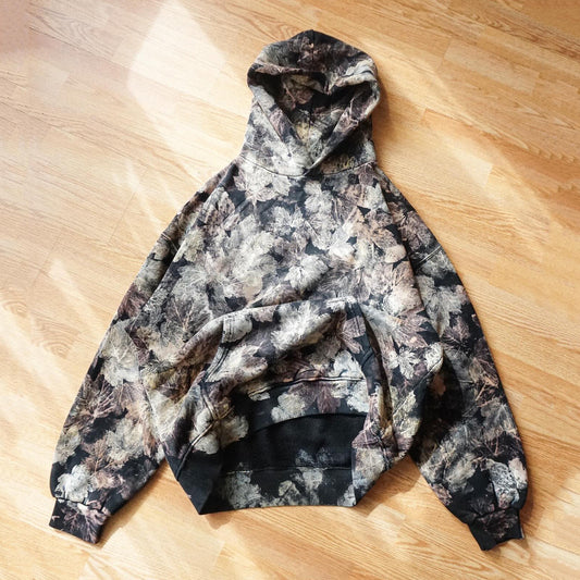 Maple Leaf Camouflage Casual Street Hoodie