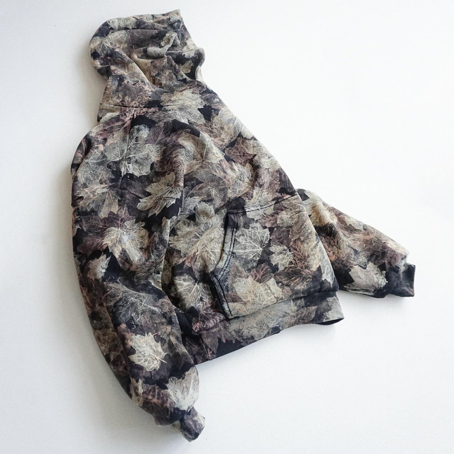 Maple Leaf Camouflage Casual Street Hoodie