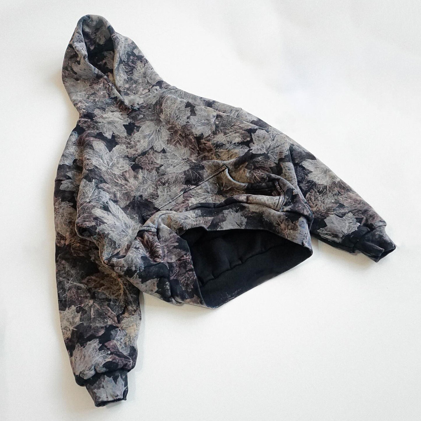 Maple Leaf Camouflage Casual Street Hoodie