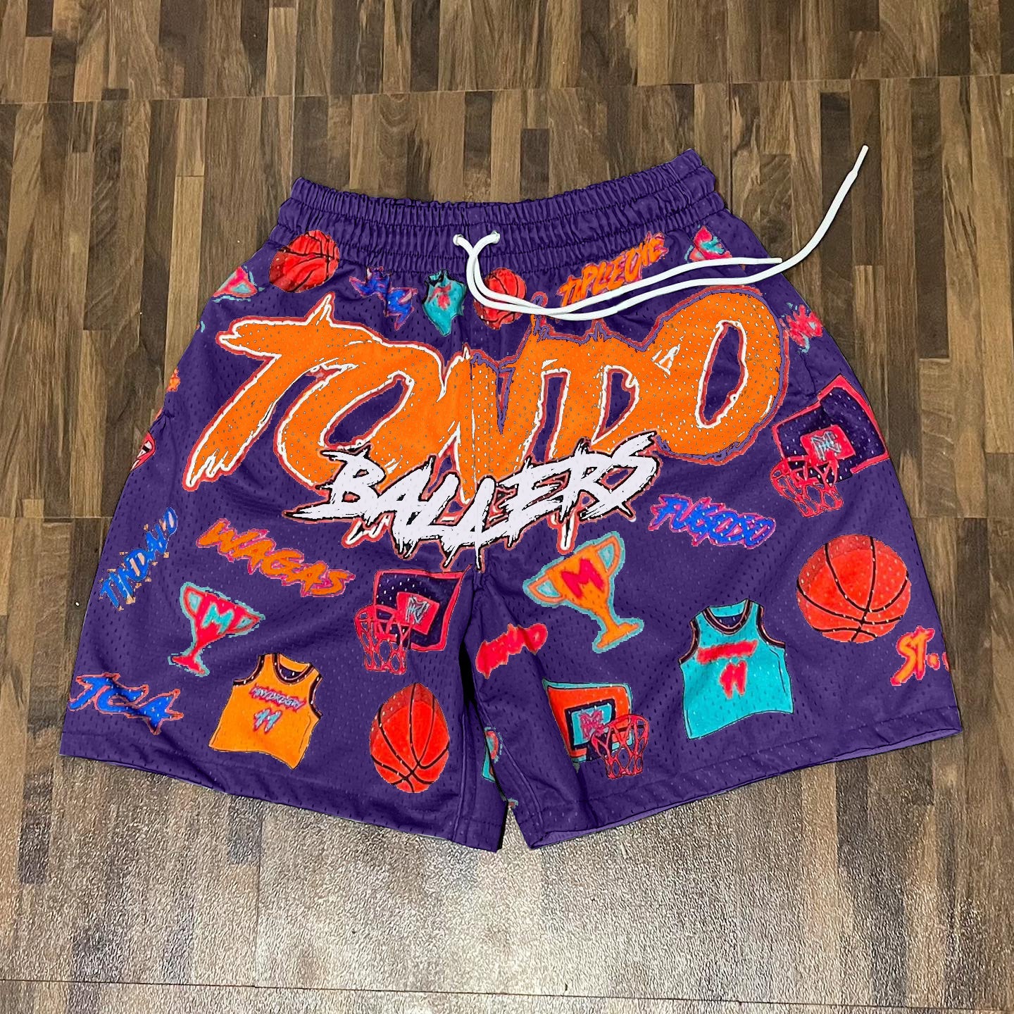 Fashion personality sports basketball shorts