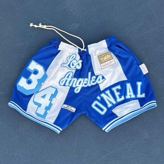 NO.34 casual street basketball mesh shorts