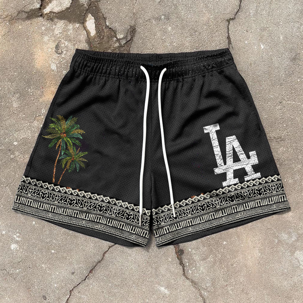 Tide brand LA Hawaiian mesh shorts