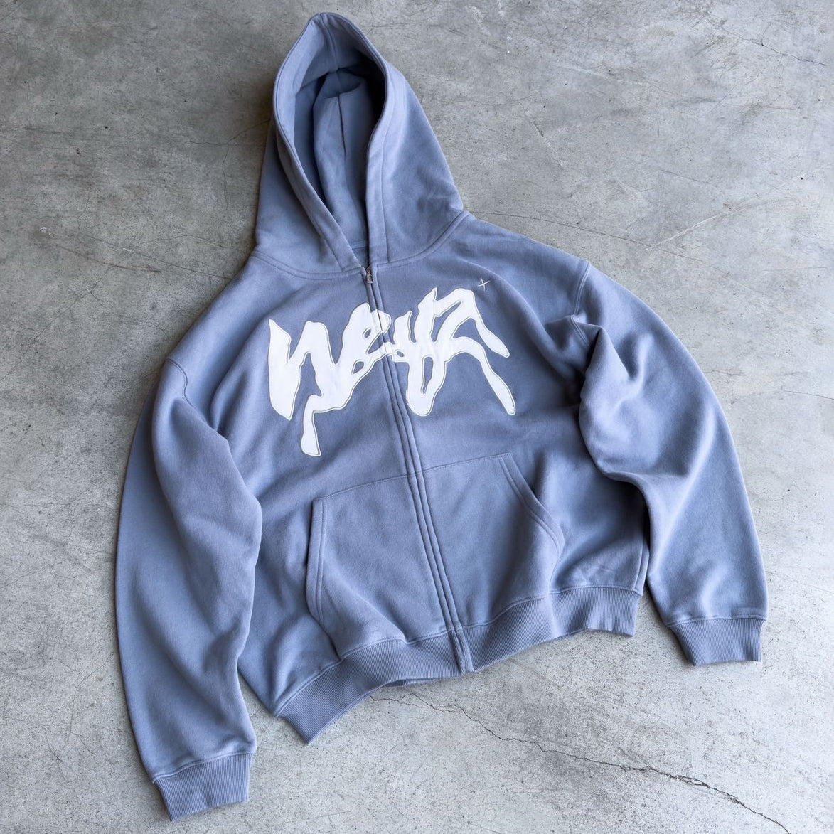 Casual Print Long Sleeve Zipper Hoodies