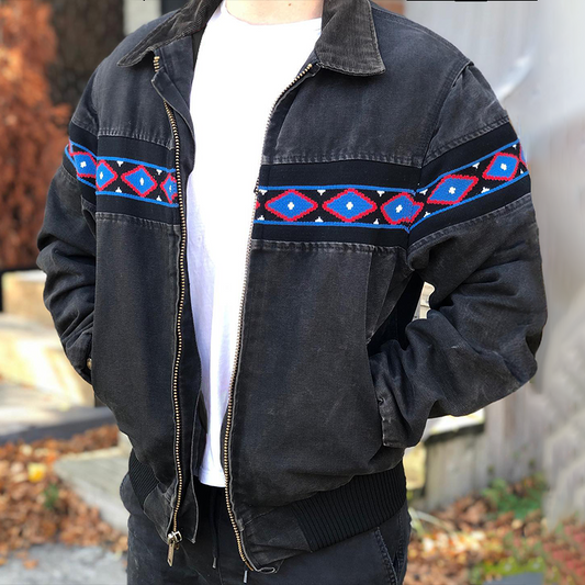 Vintage Western Tribal Washed Jacket