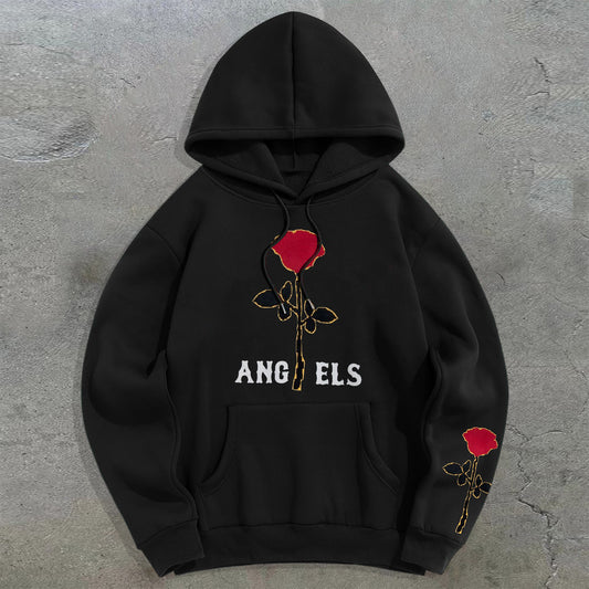 Tide brand angel print fashion hoodie