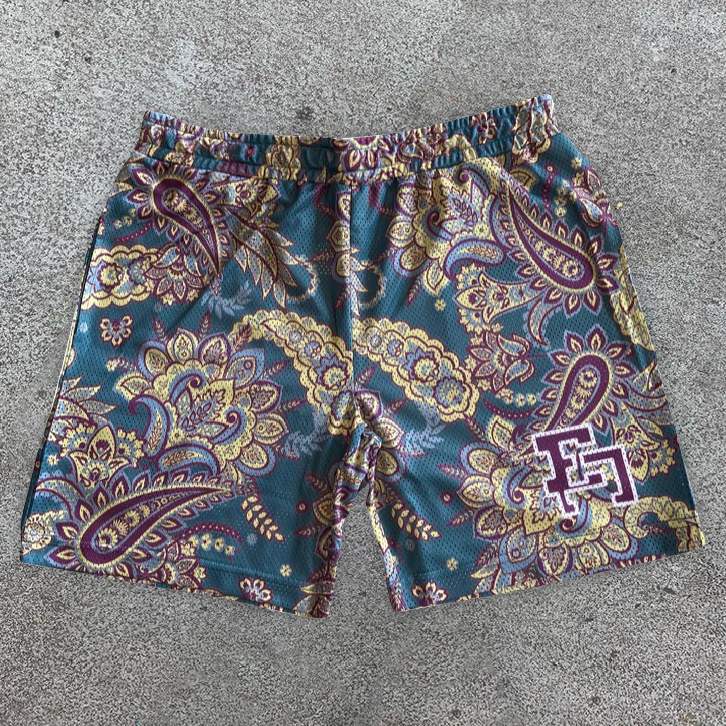 Casual Vintage Cashew Shorts