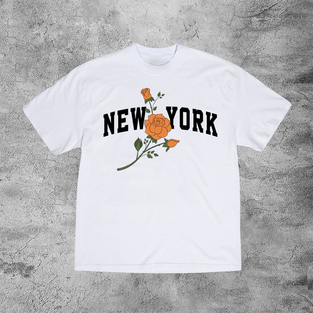 New York fashion brand printed street T-shirt