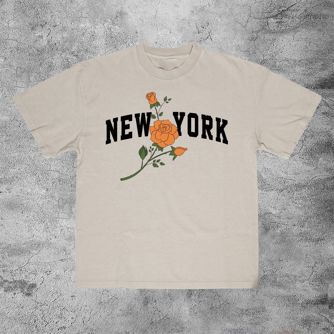 New York fashion brand printed street T-shirt