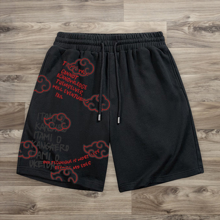 Casual Print Fashion Sports Shorts