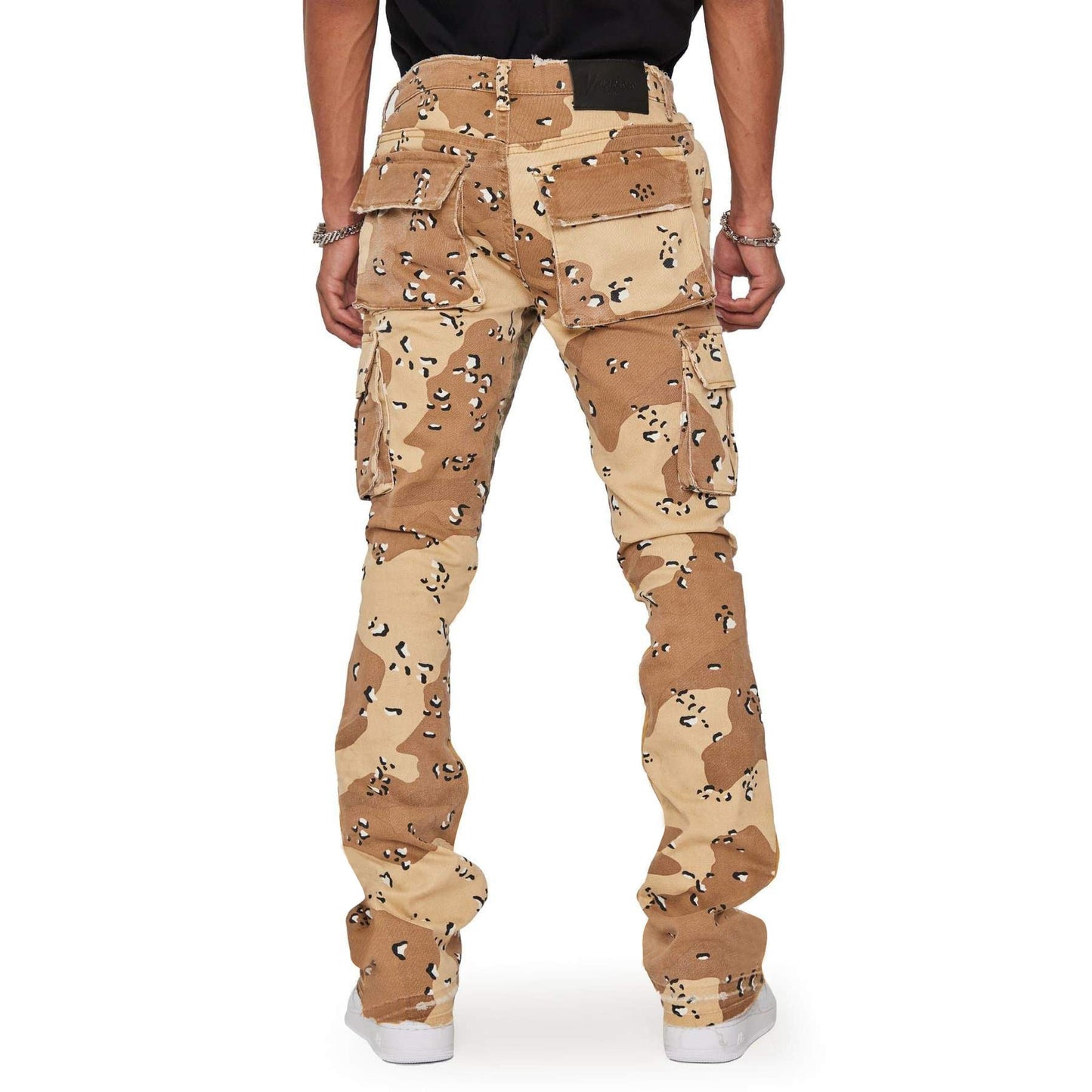 Casual personality street style men's camouflage printed trousers