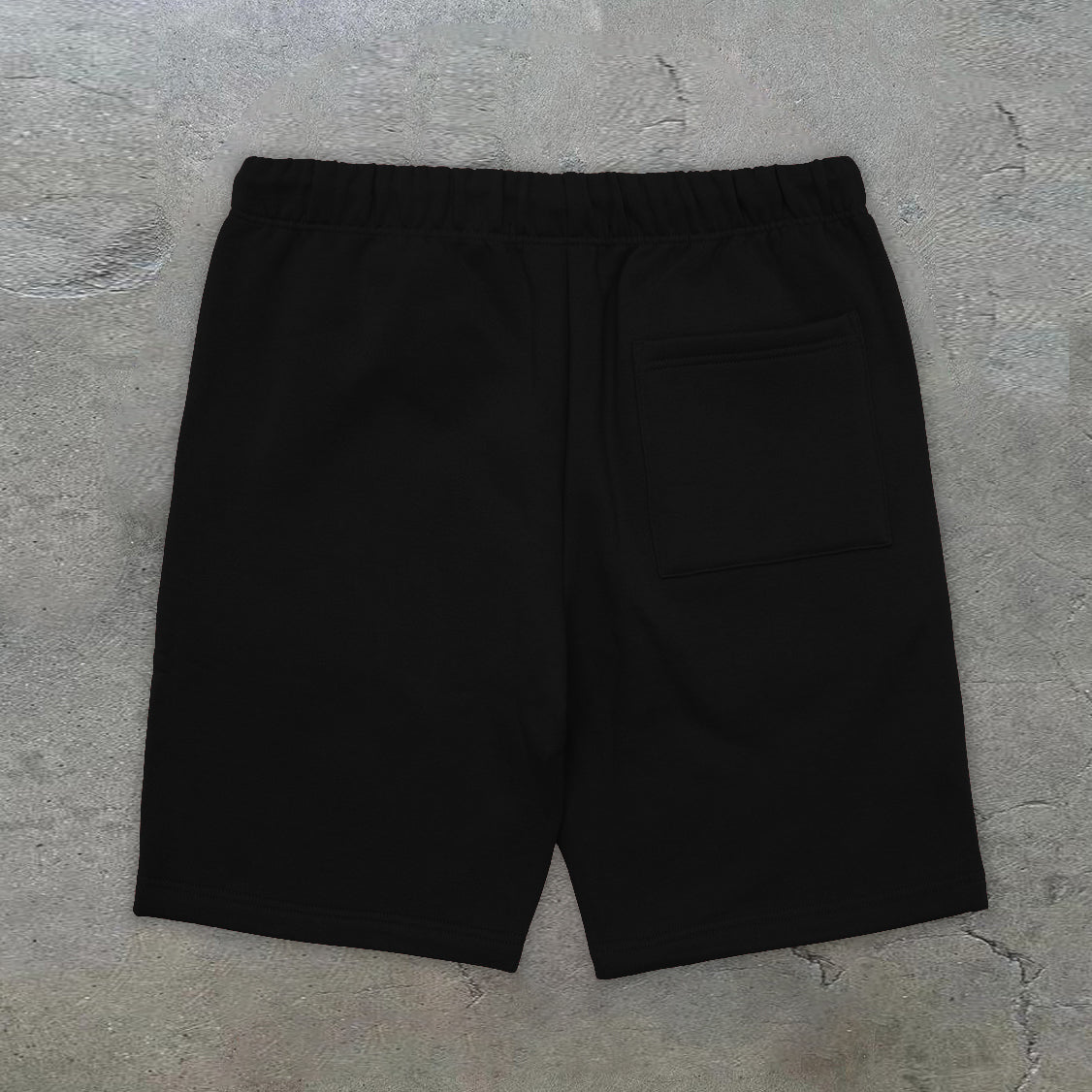 cross jesus pattern street shorts