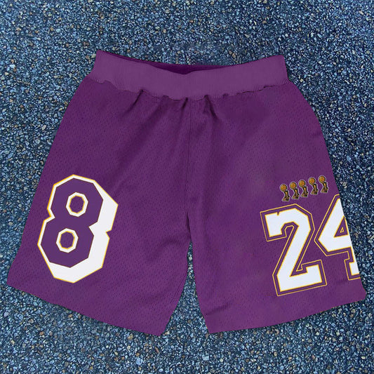 trendy basketball mesh shorts