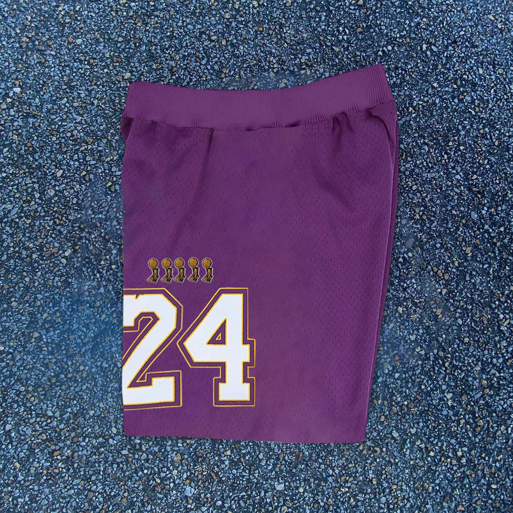 trendy basketball mesh shorts