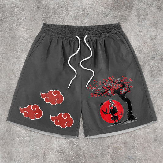 Naruto Manga Pattern Lounge Shorts