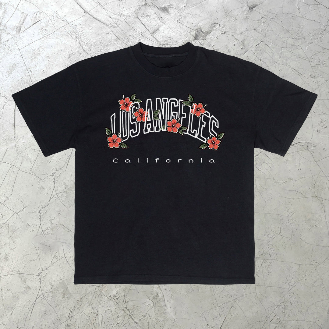 Tide brand printed street hip-hop T-shirt