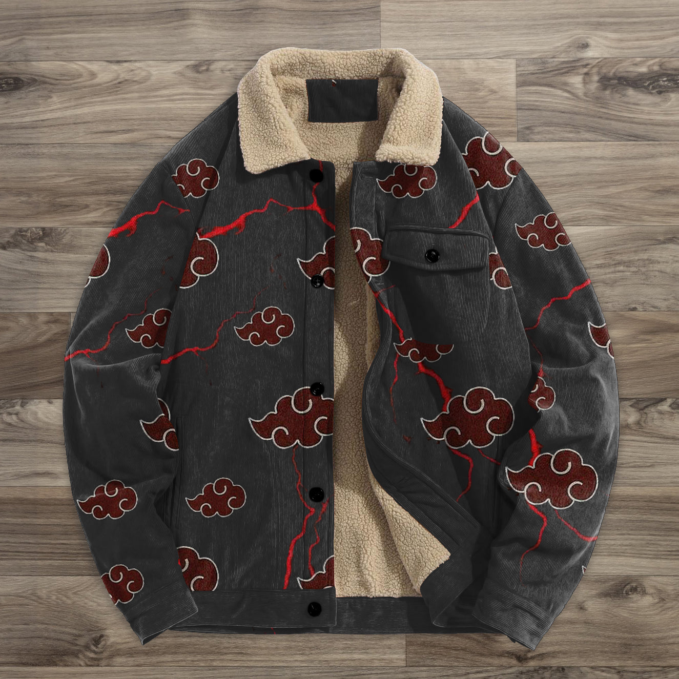 Retro Tide Brand Print Casual Retro Jacket