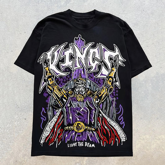 Kings Print Short Sleeve T-Shirt