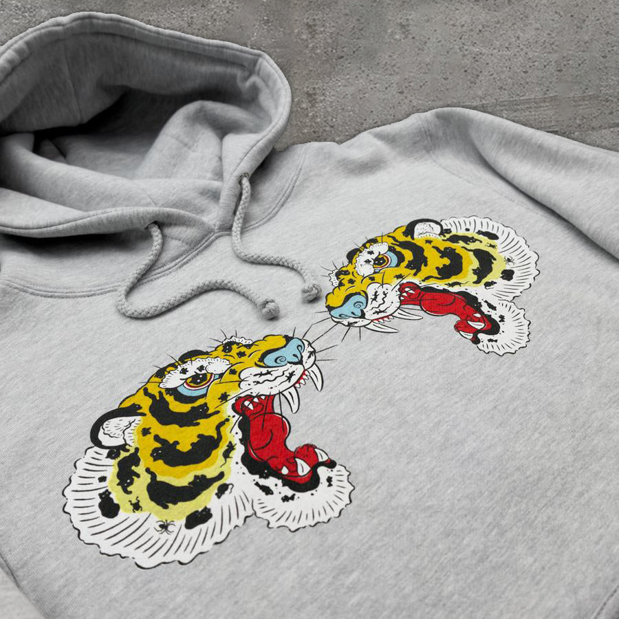 Retro cartoon fashion hip hop casual hoodies