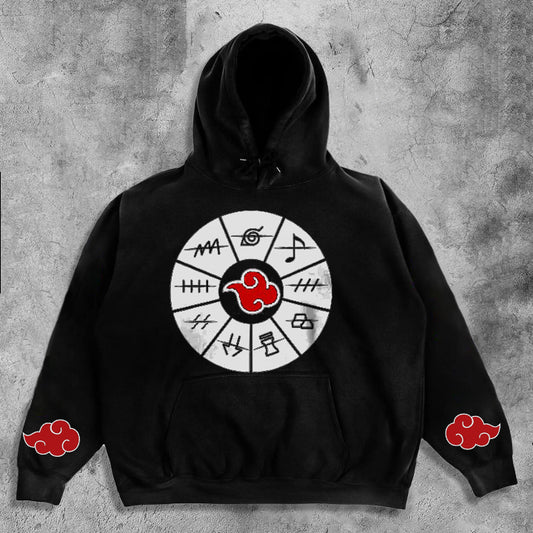 Naruto Anime Graphic Hoodie