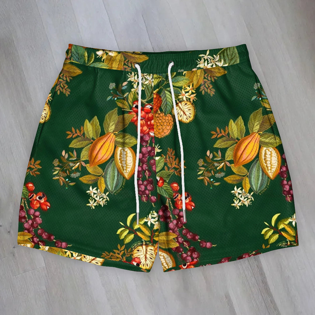 Stylish Casual Resort Printed Shorts