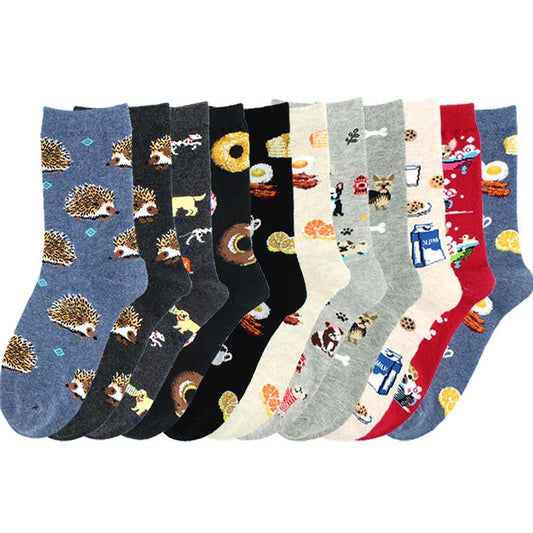 Retro street creative neutral socks cotton socks socks