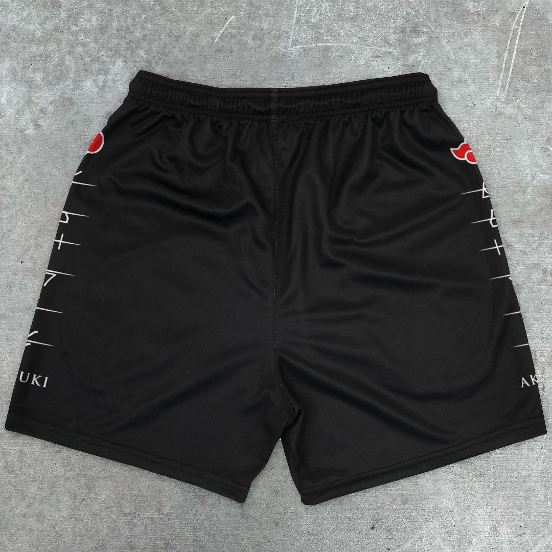 Naruto Print Casual Retro Shorts