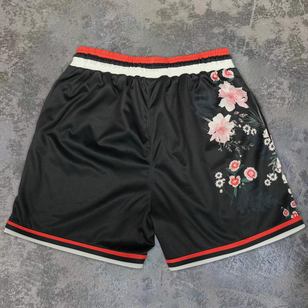 Fashion Retro Street Loose Sports Shorts