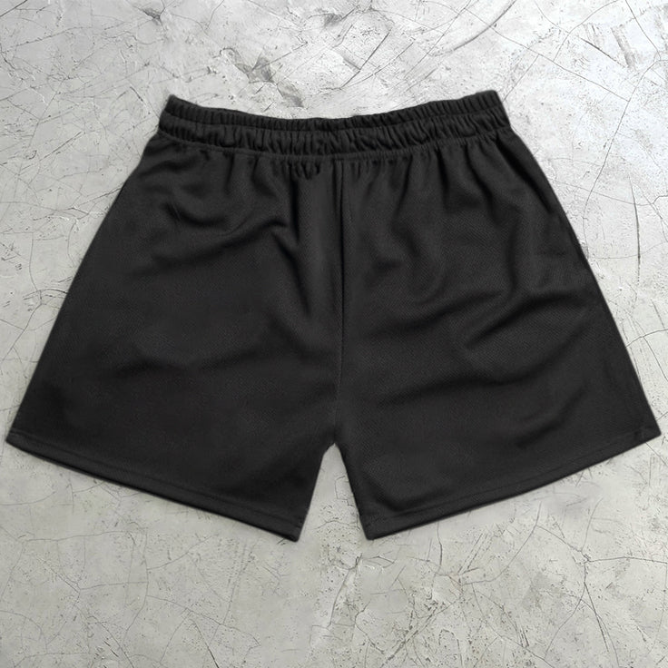 Cartoon personality retro mesh shorts