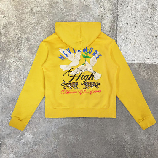 Retro Print Street Hip Hop Hoodie