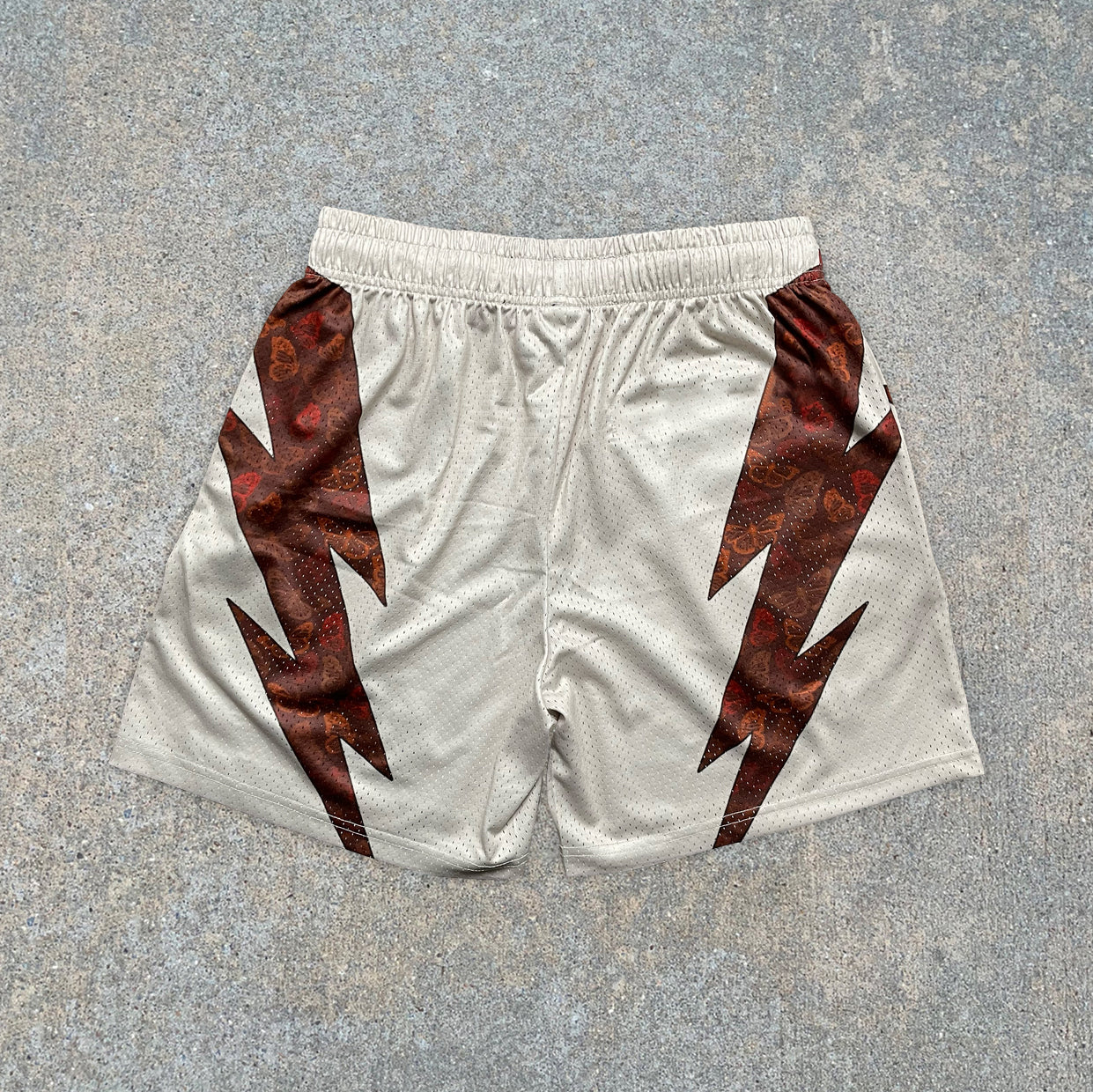 Fashion Lightning Casual Sports Print Shorts