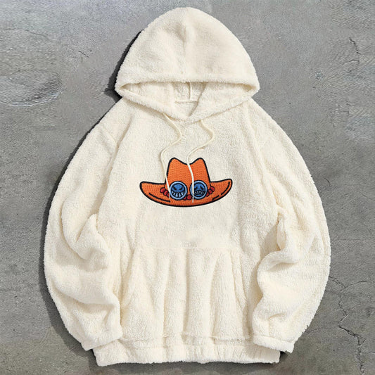 One Piece Graphic Casual Plush Hoodie