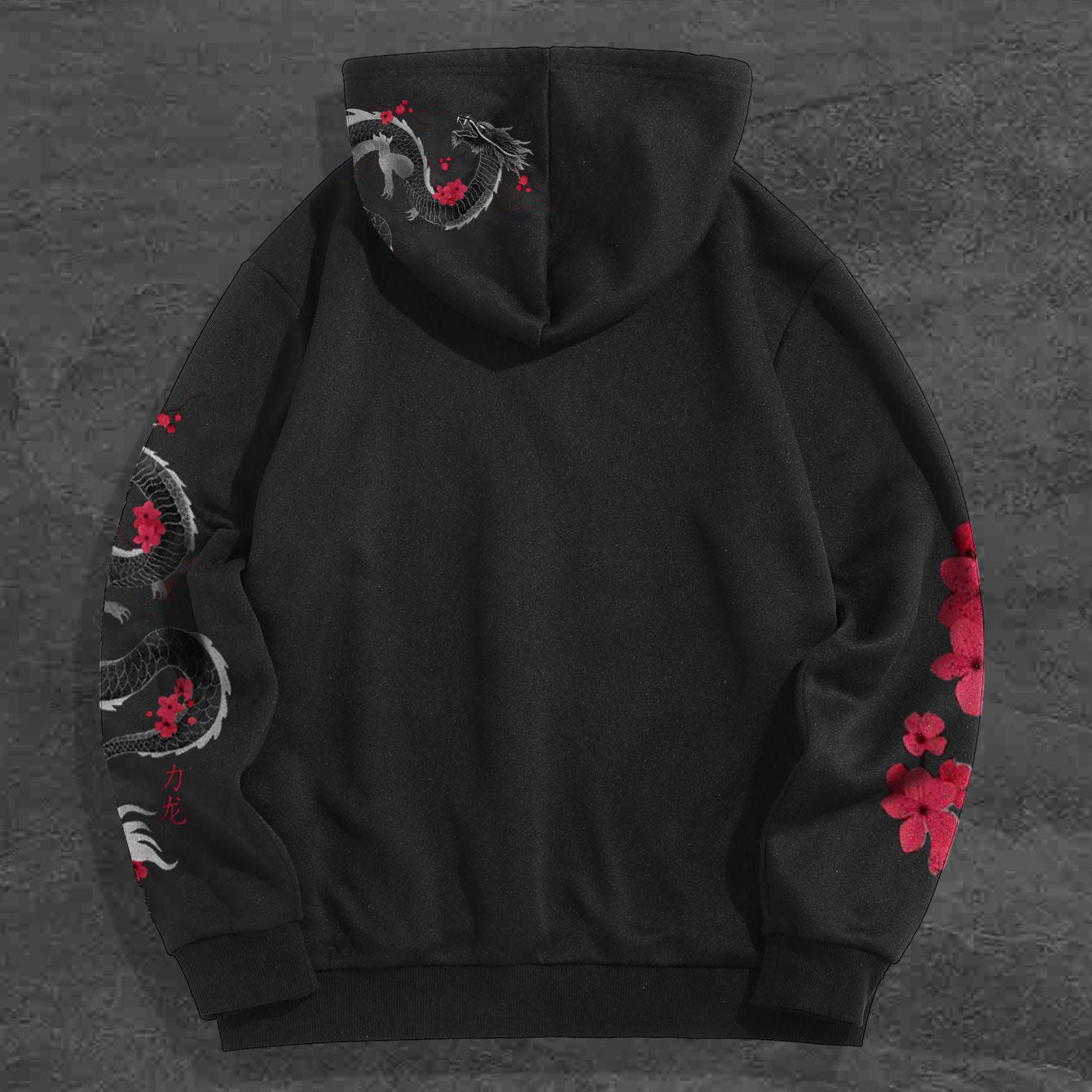 Retro Tide Brand Casual Print Hip Hop Hoodie