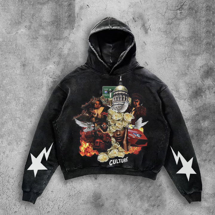 Rock Hiphop Art Hoodie