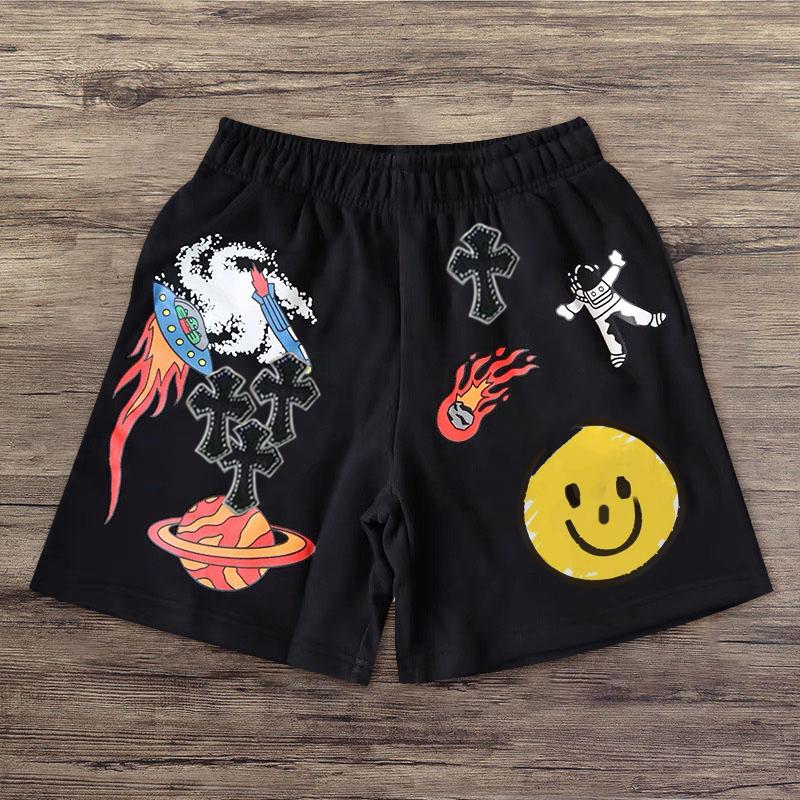 Graffiti cross street print track shorts