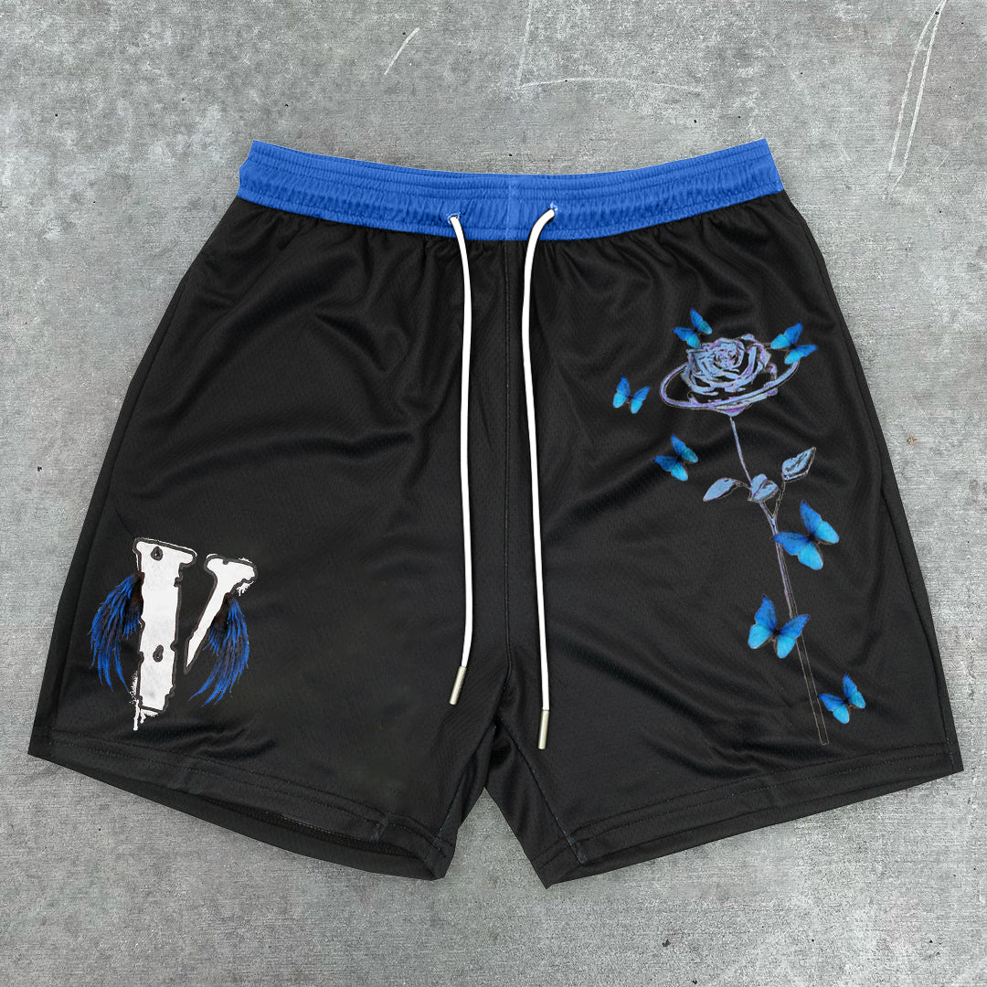 Retro Casual Hip Hop Street Sports Shorts