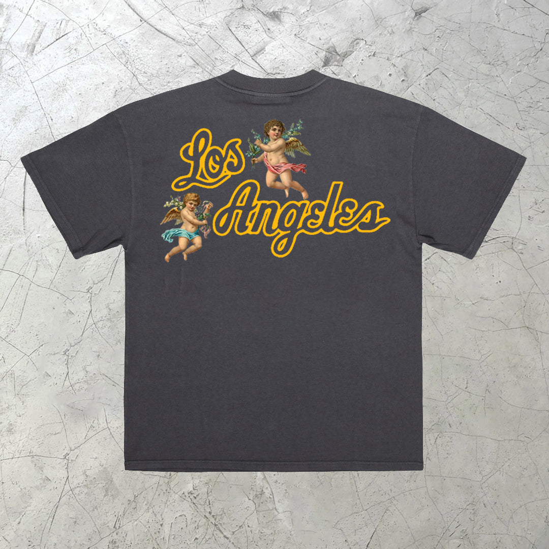 Trendy brand Los Angeles Angels short-sleeved T-shirt