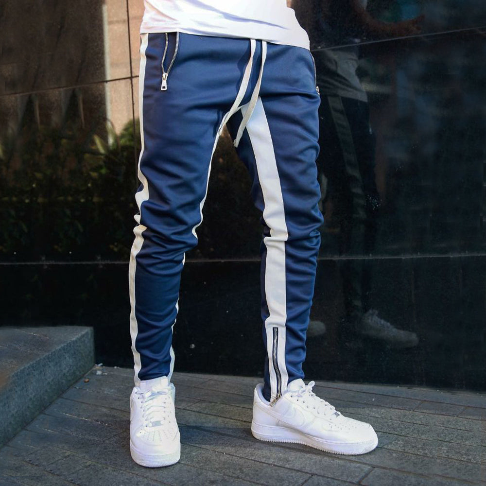 Fashion trend outdoor sports leisure zipper pants