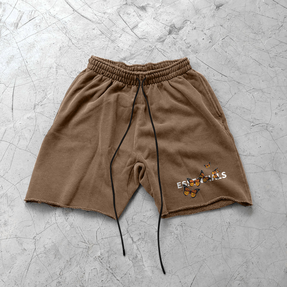 Tide brand casual retro street loose shorts