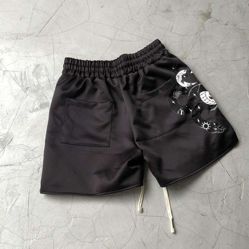 Vintage Fashion Medusa Shorts