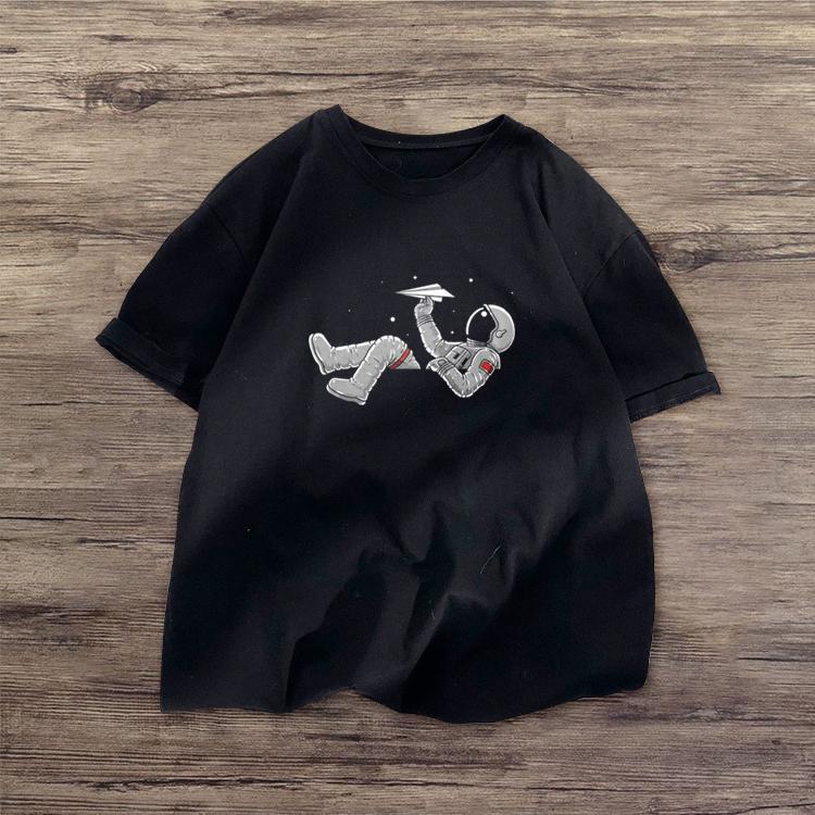 Trendy Printed Astronaut T-shirt