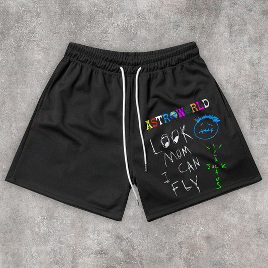 Retro Casual Hip Hop Street Shorts